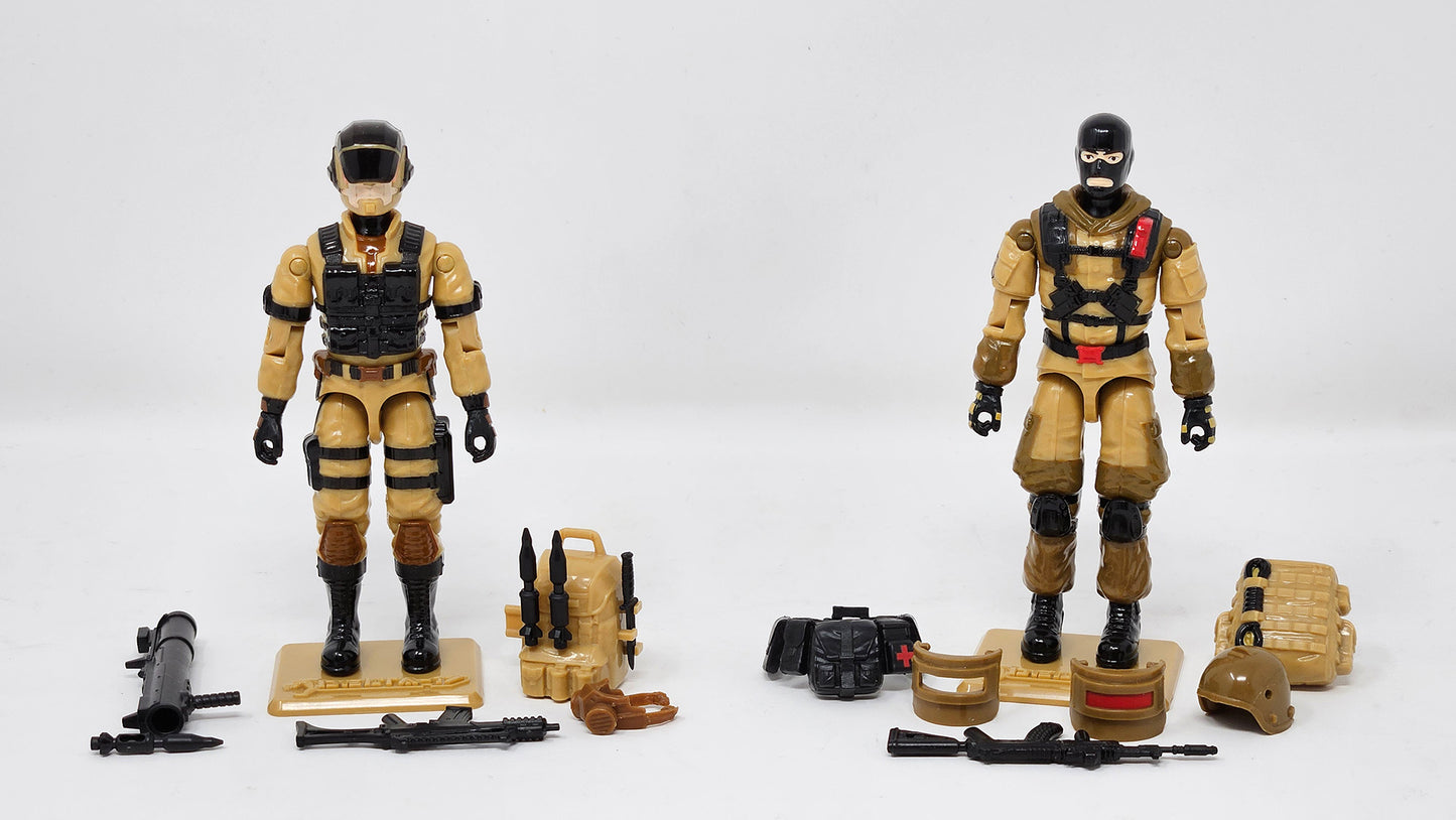 Desert Delta Squad Infantry Trooper & Desert Thunder Battalion 2 Pack